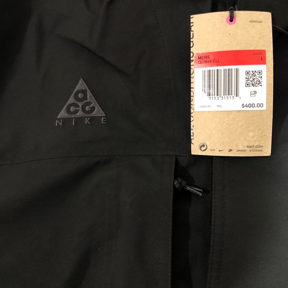 🔴SOLD🔴NWT Nike ACG GORE-TEX HD Hooded Jacket Men - Picture 7 of 13